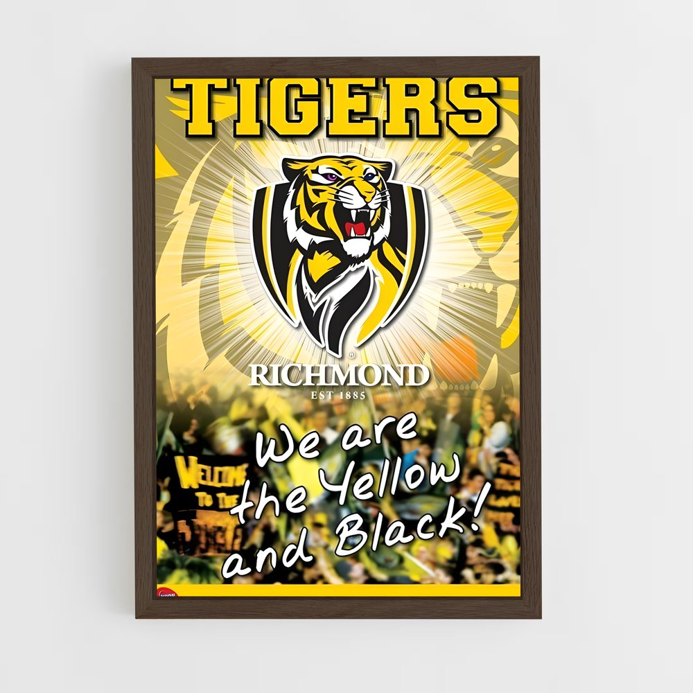 Poster Rivalité Sauvage – affiche Football australien (vue 5)